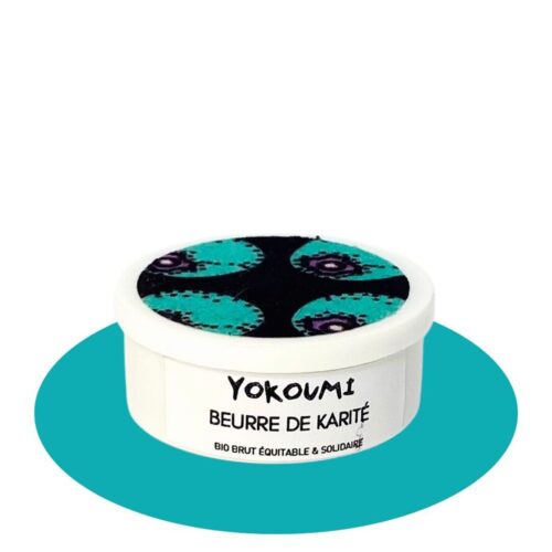 Baume de Beurre de Karité Brut, 15ml, YOKOUMI